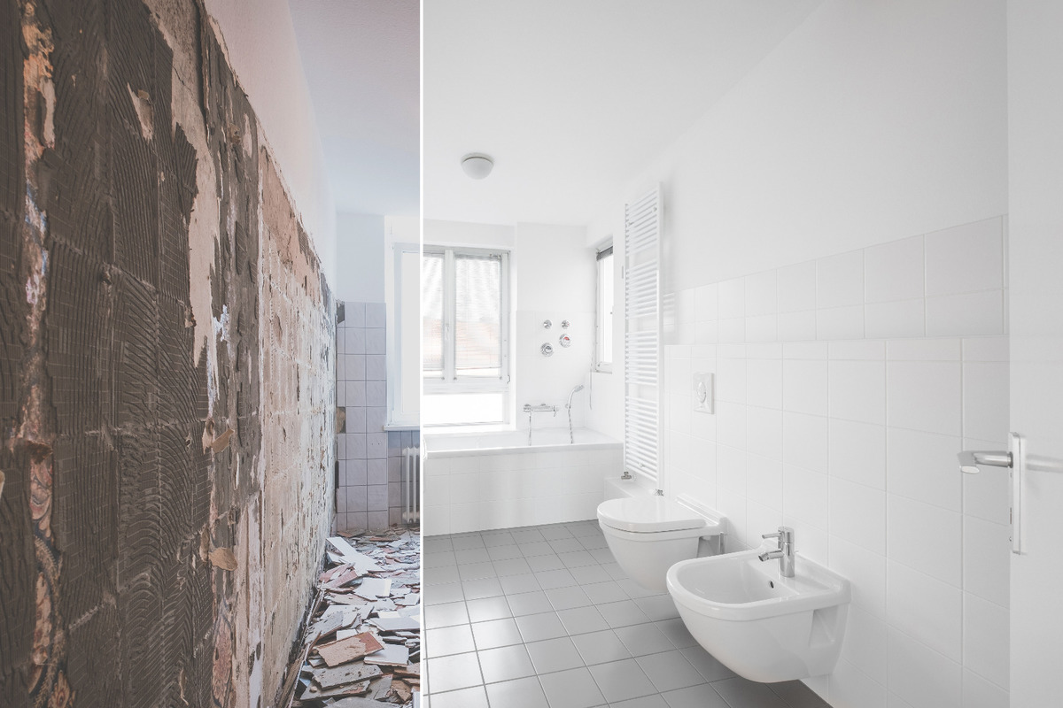Travaux de rénovation de salle de bain en Gironde