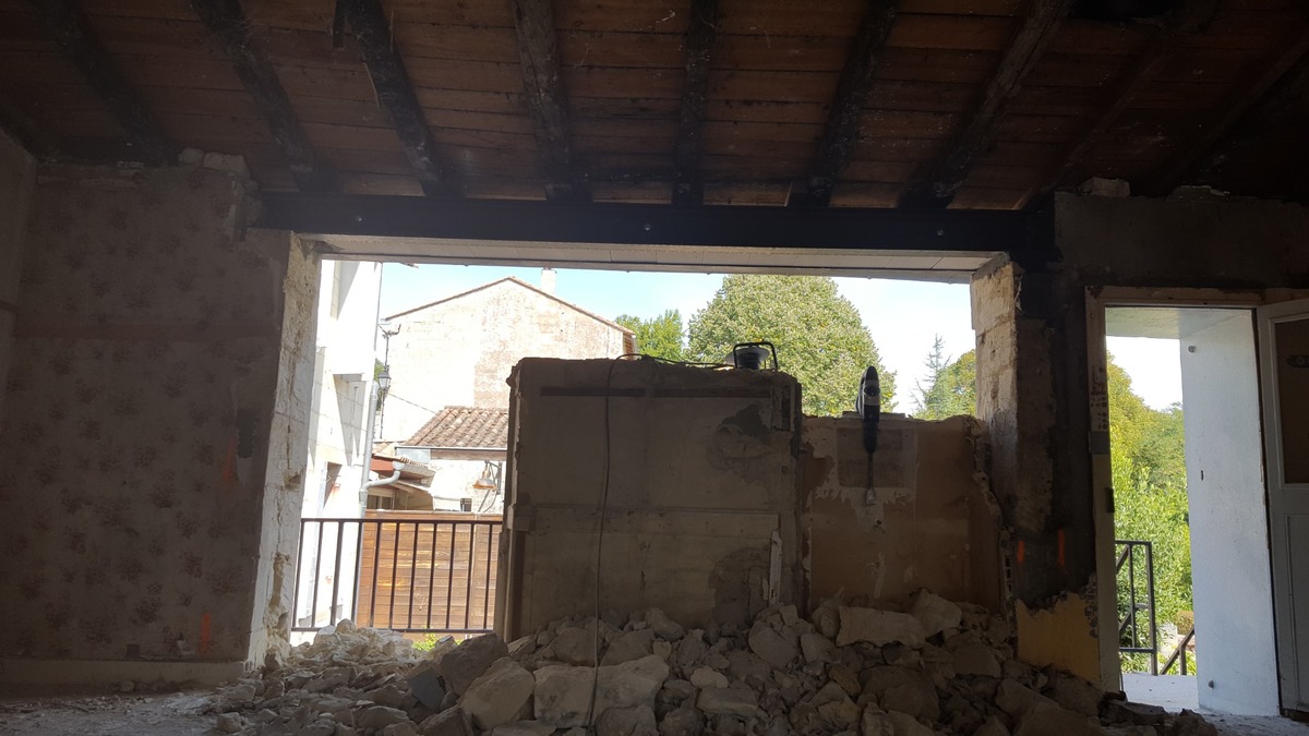 Ouverture d'un mur porteur à proximité de Arcachon