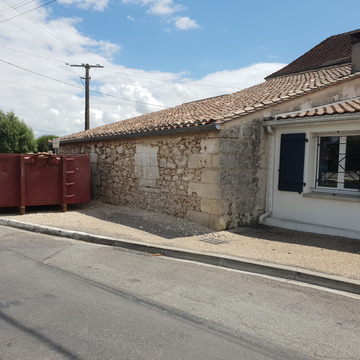 préparation de rénovation de facade à Mérignac